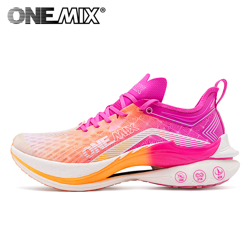 Carbon Plate Marathon Racing Shoes - ONEMIX Women Carbon Plate Running Shoes