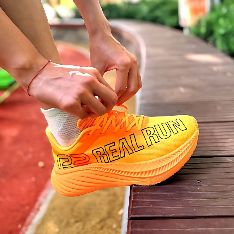 Anti Slip Trail Running Sneakers - Professional Running Shoes Mens Breathable Walking