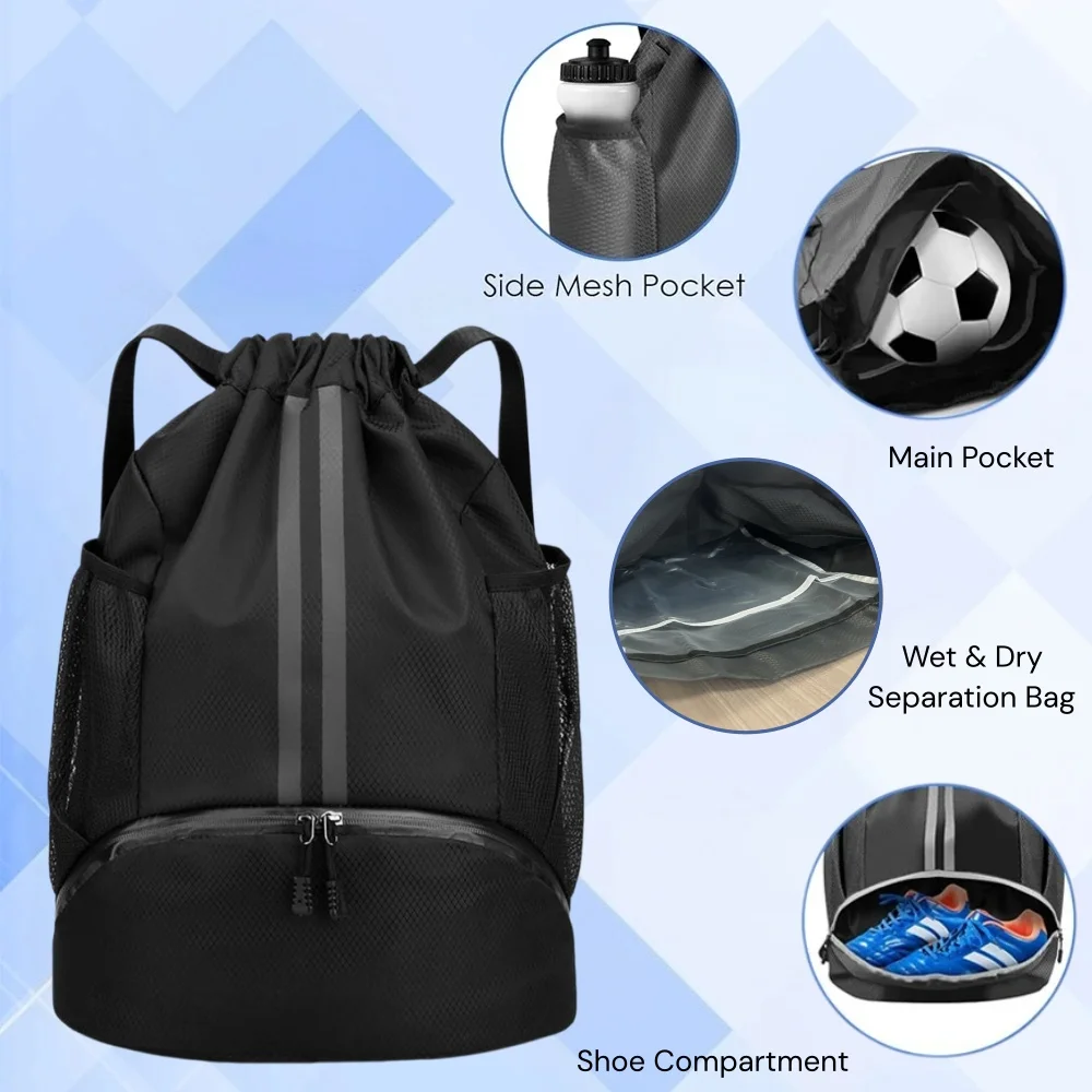 Drawstring Sports Backpack,Lig - đánh giá và giá Sneakers